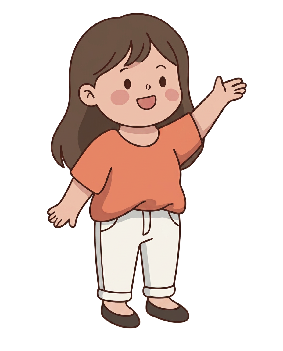 doodle illustration of Aashna announcing the Unpacked Memo